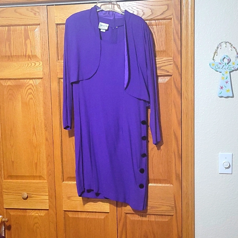 Purple dress